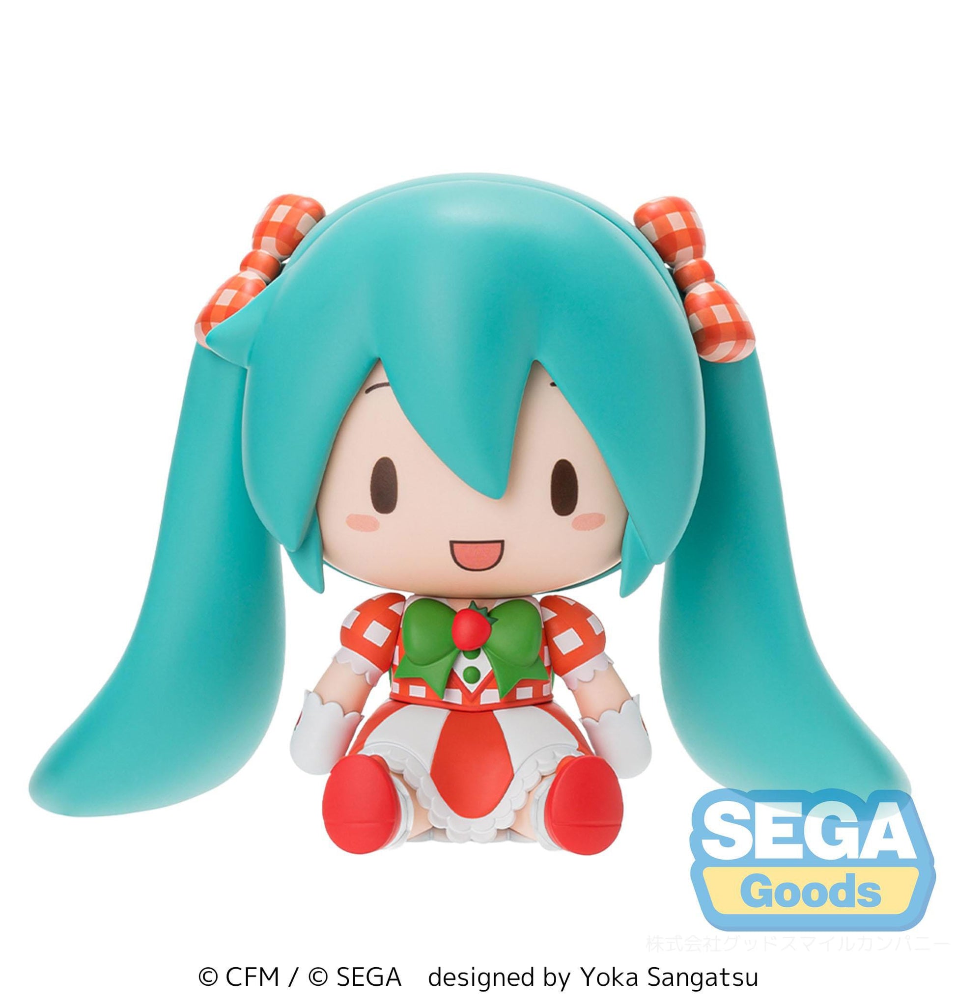 Hatsune Miku Fuwa Petit Chibi Figure Lovely Strawberry 8 cm - AniMuchuu