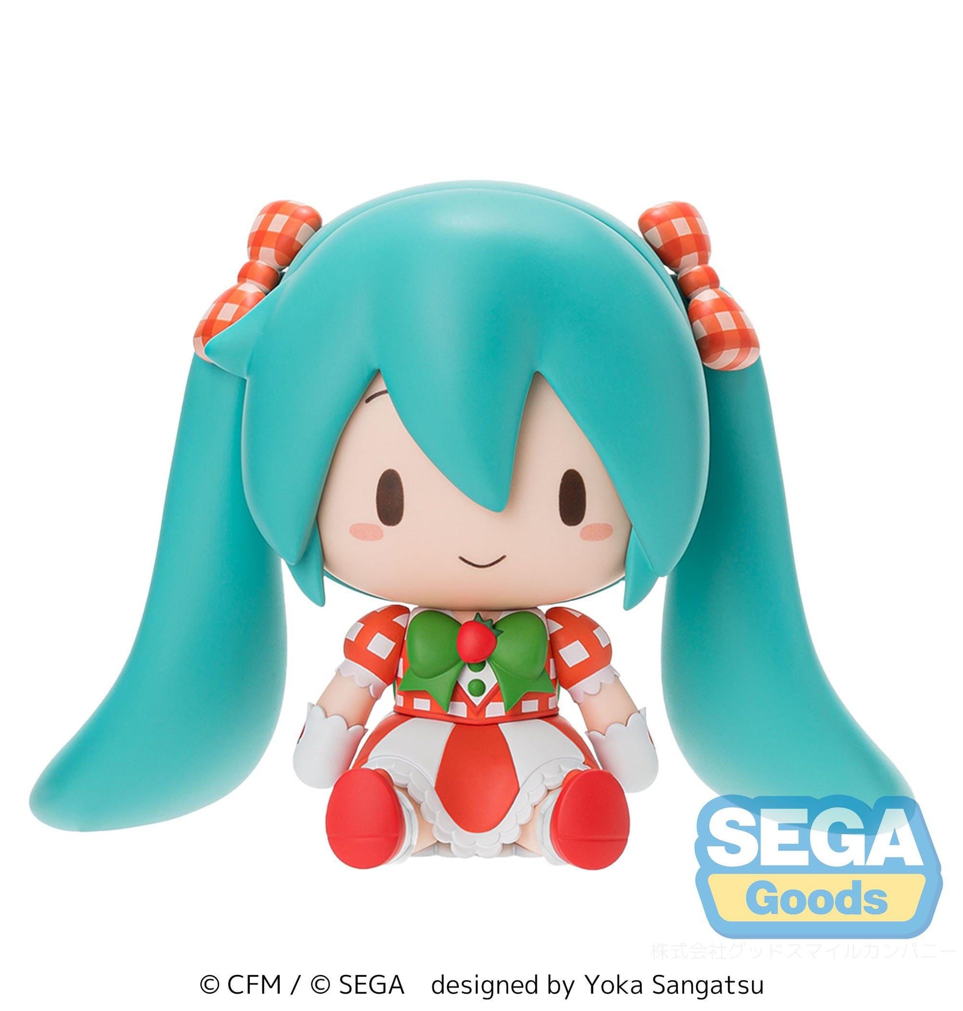 Hatsune Miku Fuwa Petit Chibi Figure Lovely Strawberry 8 cm - AniMuchuu