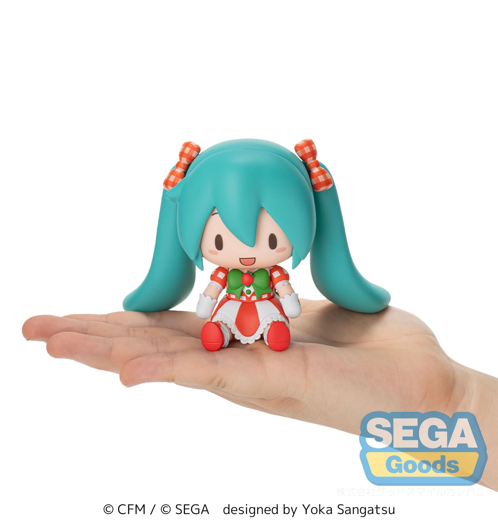 Hatsune Miku Fuwa Petit Chibi Figure Lovely Strawberry 8 cm - AniMuchuu