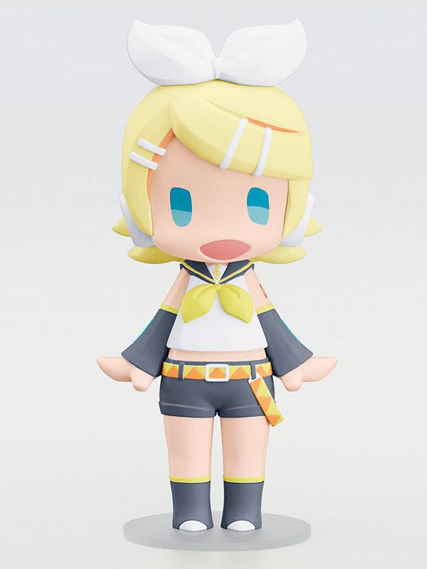 Character Vocal Series 02: Kagamine Rin HELLO! GOOD SMILE Figurine 10 cm - AniMuchuu