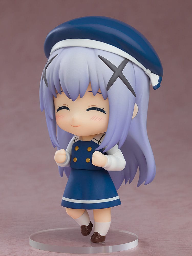Is the Order a Rabbit Nendoroid Figurine Chino: Winter Uniform Ver. 10 cm - AniMuchuu
