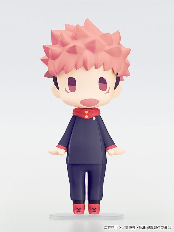 Jujutsu Kaisen HELLO! GOOD SMILE Action Figure Yuji Itadori 10 cm - AniMuchuu