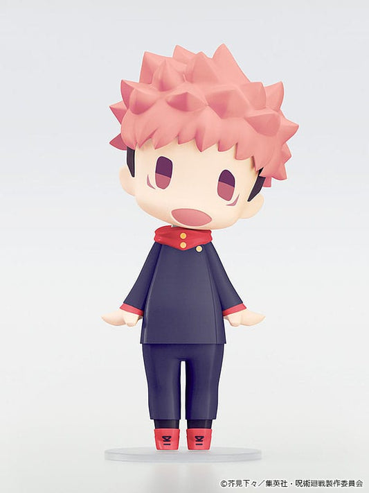 Jujutsu Kaisen HELLO! GOOD SMILE Action Figure Yuji Itadori 10 cm - AniMuchuu