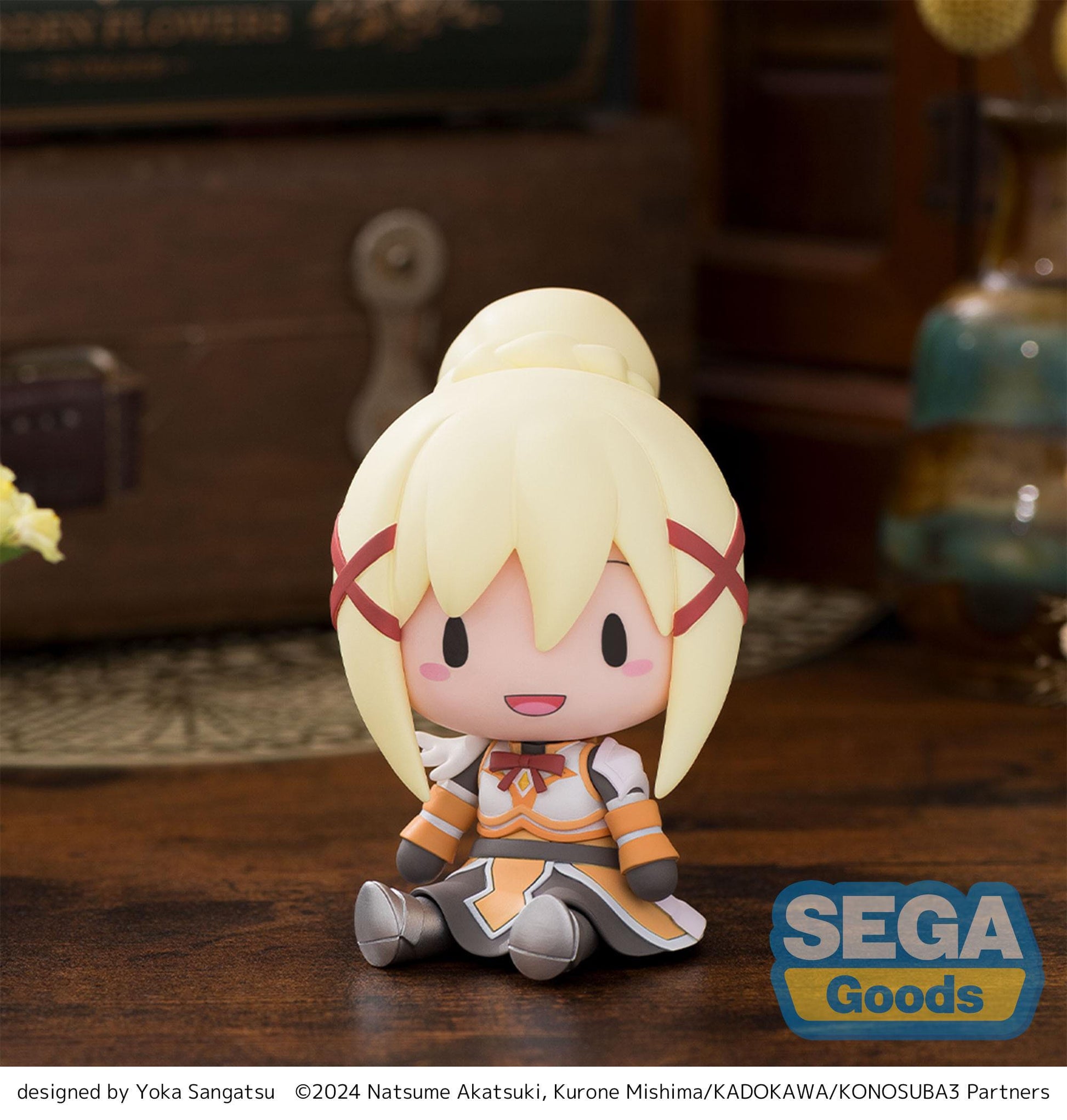 Konosuba Fuwa Petit Chibi Figure Darkness 8 cm - AniMuchuu