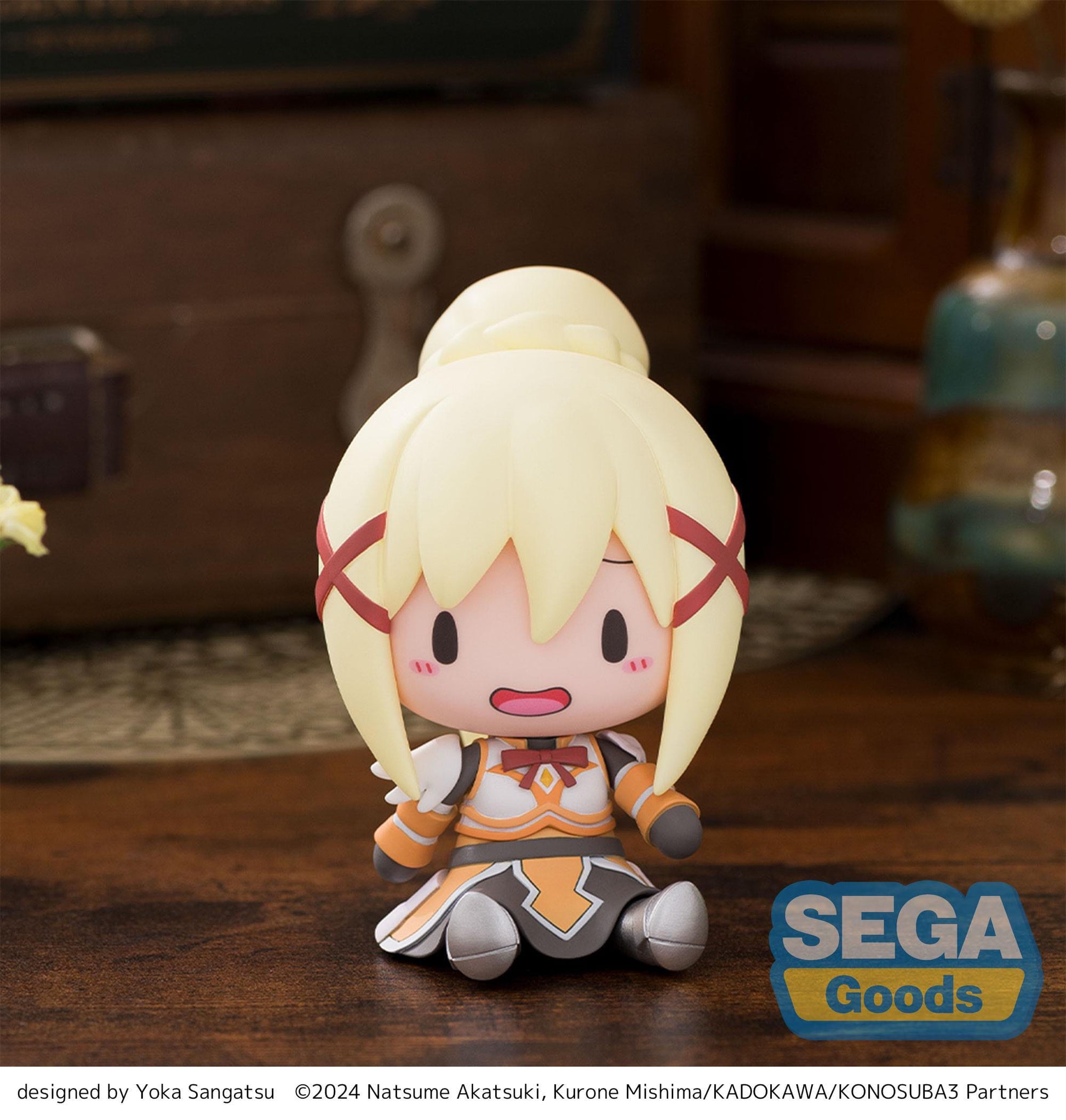 Konosuba Fuwa Petit Chibi Figure Darkness 8 cm - AniMuchuu