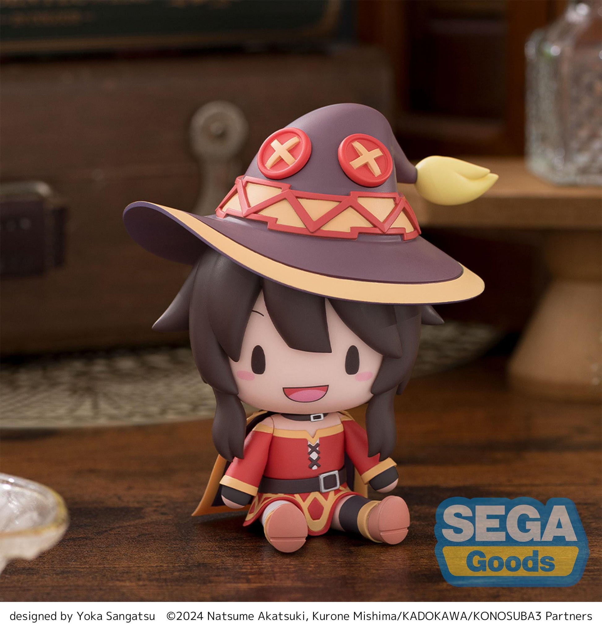 Konosuba Fuwa Petit Chibi Figure Megumin 8 cm - AniMuchuu