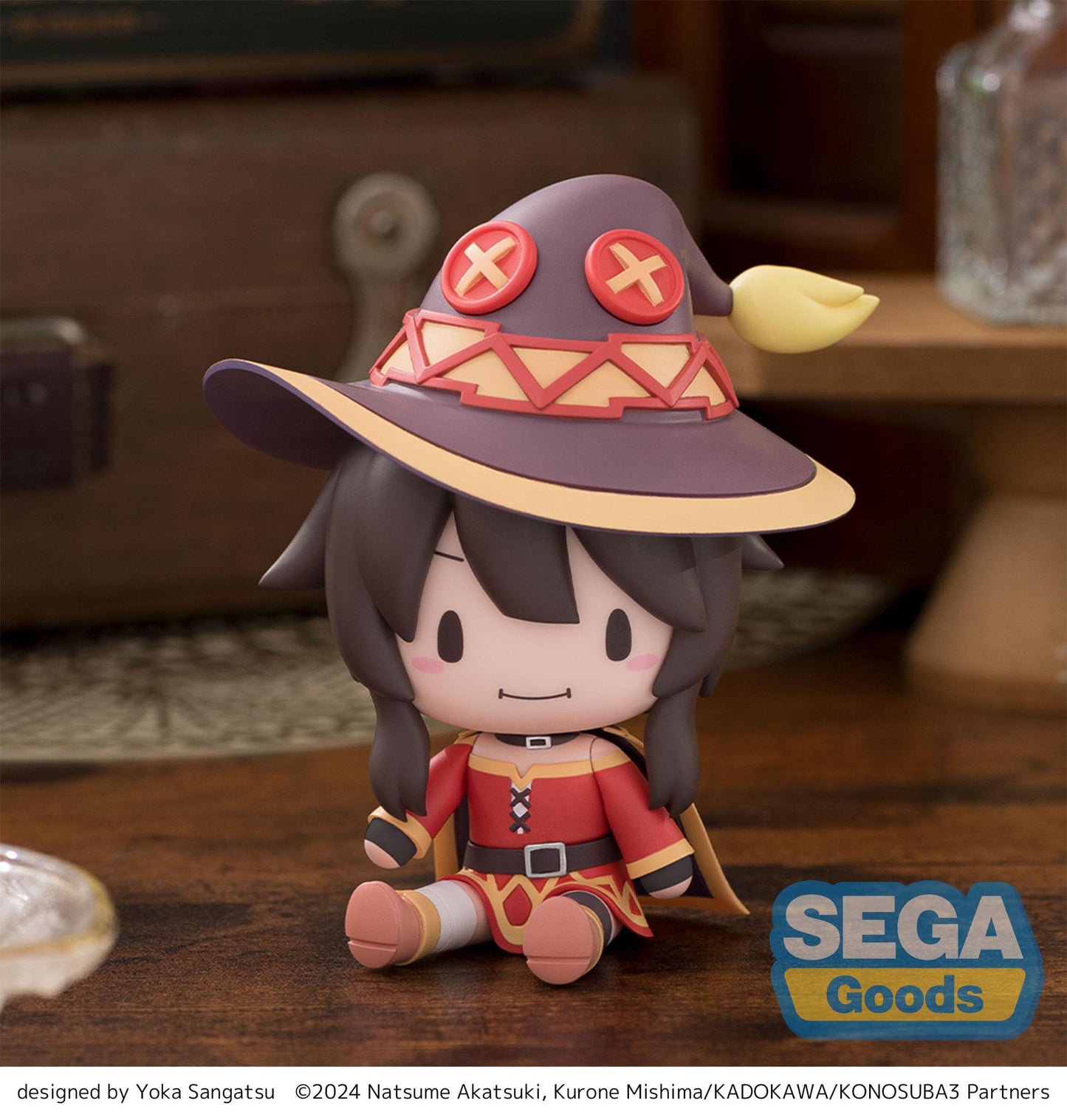 Konosuba Fuwa Petit Chibi Figure Megumin 8 cm - AniMuchuu
