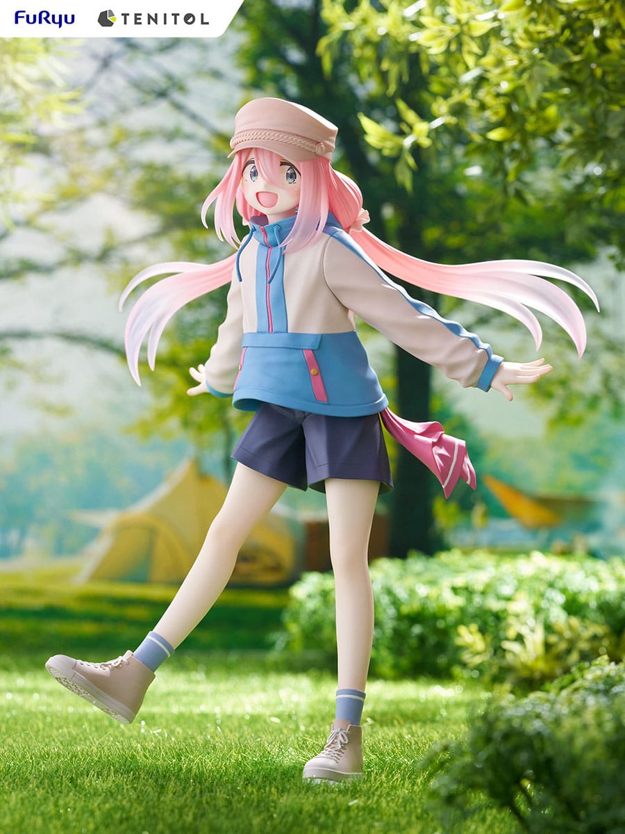 Laid-Back Camp Tenitol PVC Figurine Nadeshiko Kagamihara 22 cm - AniMuchuu