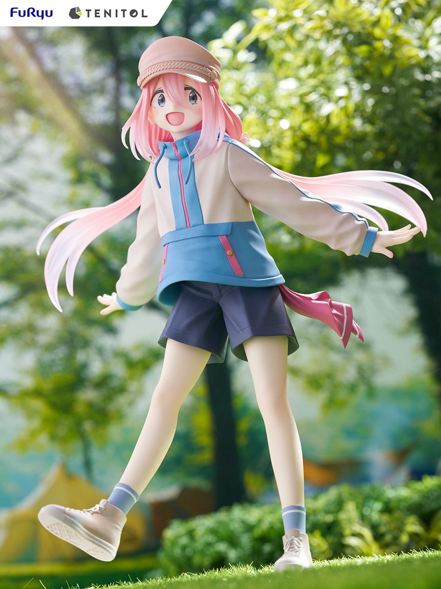 Laid-Back Camp Tenitol PVC Figurine Nadeshiko Kagamihara 22 cm - AniMuchuu