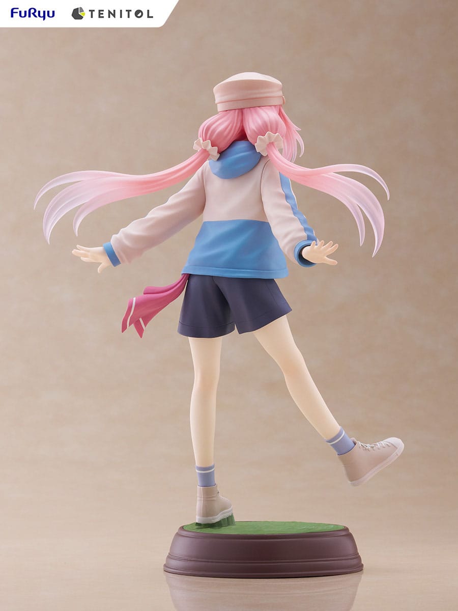 Laid-Back Camp Tenitol PVC Figurine Nadeshiko Kagamihara 22 cm - AniMuchuu