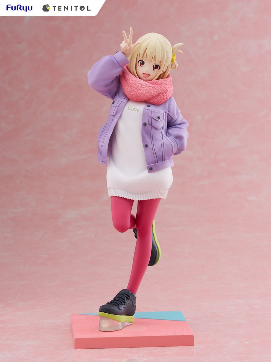 Lycoris Recoil Tenitol PVC Figurine Chisato Nishikigi 21 cm - AniMuchuu