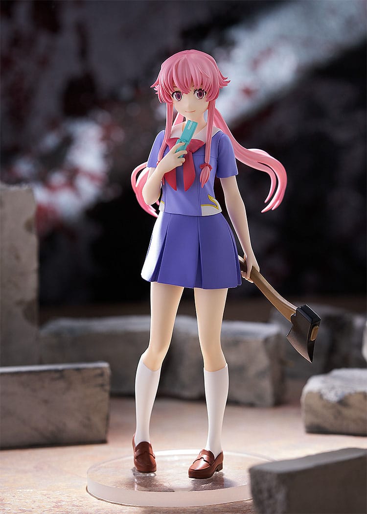 Mirai Nikki Pop Up Parade PVC Statue Yuno Gasai 17 cm - AniMuchuu
