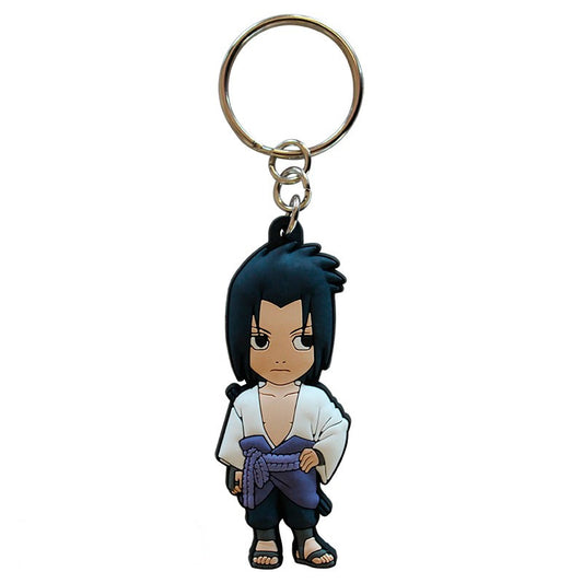Naruto Shippuuden Keychain PVC - Sasuke - AniMuchuu