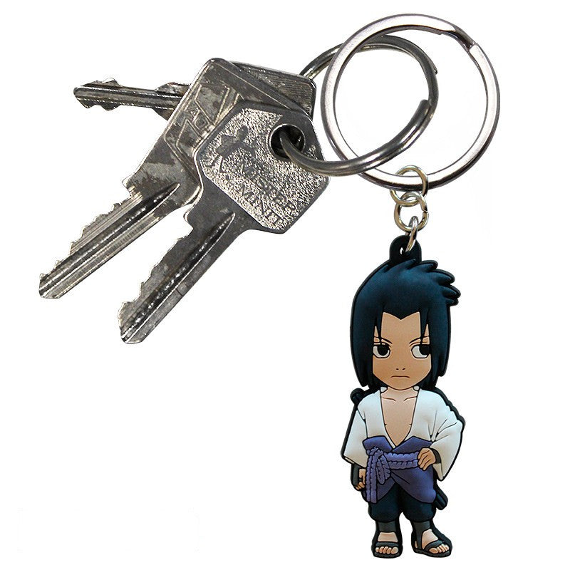 Naruto Shippuuden Keychain PVC - Sasuke - AniMuchuu