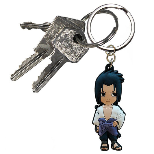 Naruto Shippuuden Keychain PVC - Sasuke - AniMuchuu