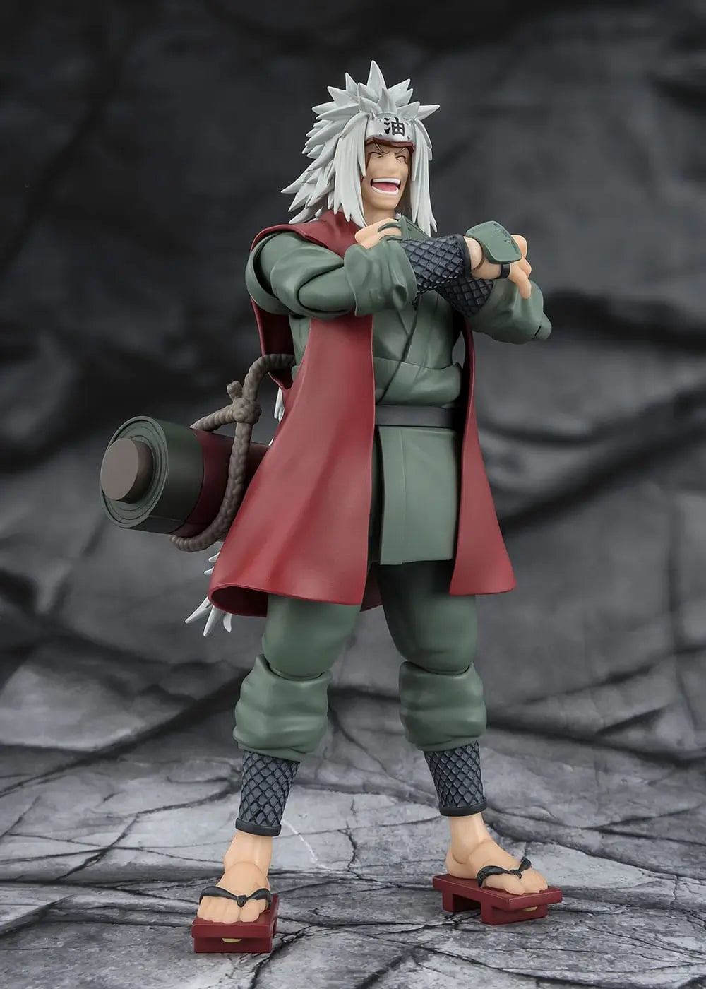 Naruto Shippuuden S.H.Figuarts Action Figure Jiraiya Sage Mode 17 cm - AniMuchuu