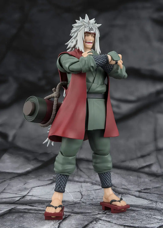 Naruto Shippuuden S.H.Figuarts Action Figure Jiraiya Sage Mode 17 cm - AniMuchuu