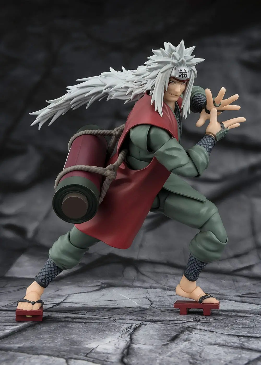 Naruto Shippuuden S.H.Figuarts Action Figure Jiraiya Sage Mode 17 cm - AniMuchuu