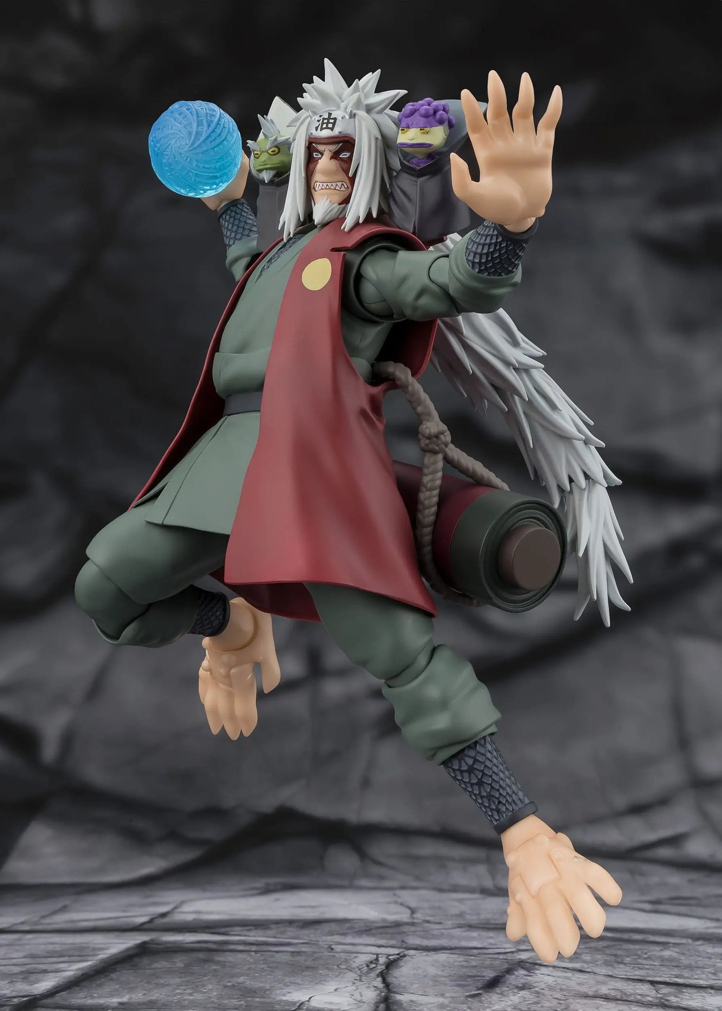 Naruto Shippuuden S.H.Figuarts Action Figure Jiraiya Sage Mode 17 cm - AniMuchuu