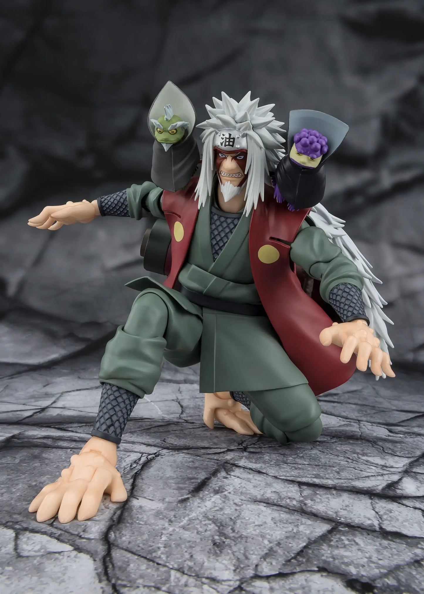 Naruto Shippuuden S.H.Figuarts Action Figure Jiraiya Sage Mode 17 cm - AniMuchuu