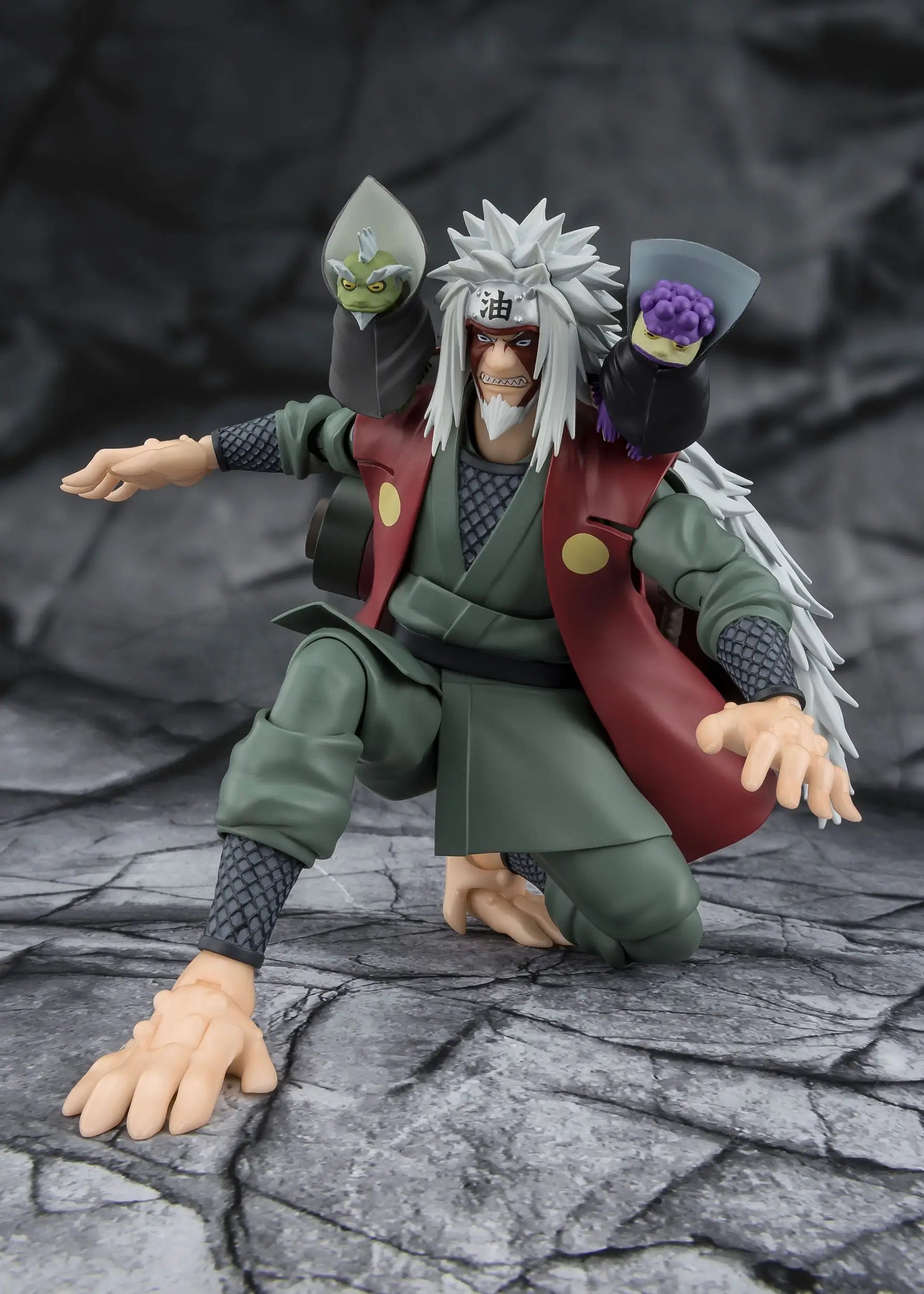 Naruto Shippuuden S.H.Figuarts Action Figure Jiraiya Sage Mode 17 cm - AniMuchuu