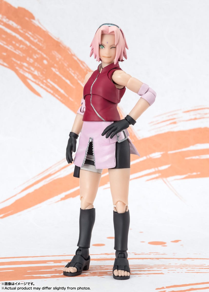 Naruto Shippuden S.H. Figuarts Figure Sakura Haruno Naruto OP99 Edition 14 cm - AniMuchuu
