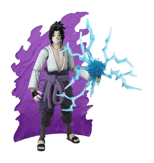 Naruto Shippuuden Anime Heroes Beyond Figure Sasuke Uchiha 17 cm - AniMuchuu