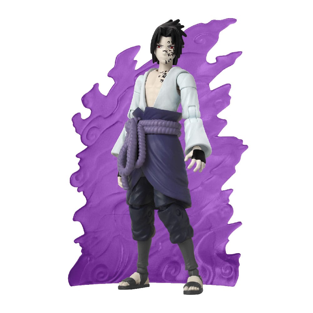 Naruto Shippuuden Anime Heroes Beyond Figure Sasuke Uchiha 17 cm - AniMuchuu