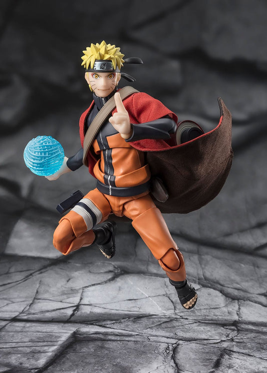 Naruto Shippuden S.H. Figuarts  Figure Naruto Uzumaki (Sage Mode) 15 cm - AniMuchuu