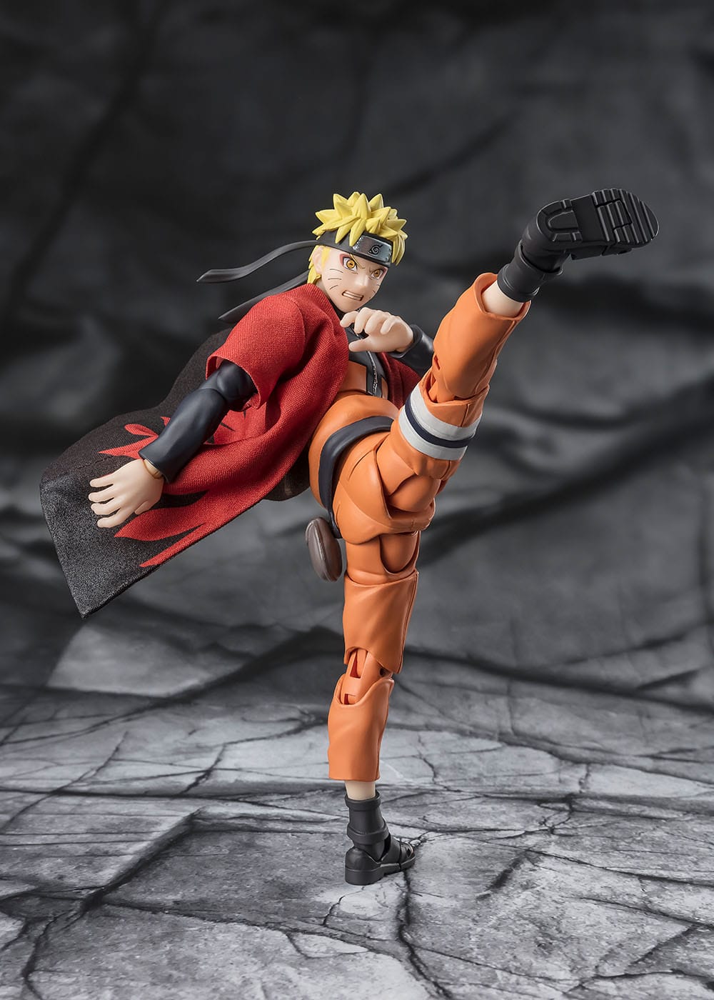 Naruto Shippuden S.H. Figuarts  Figure Naruto Uzumaki (Sage Mode) 15 cm - AniMuchuu