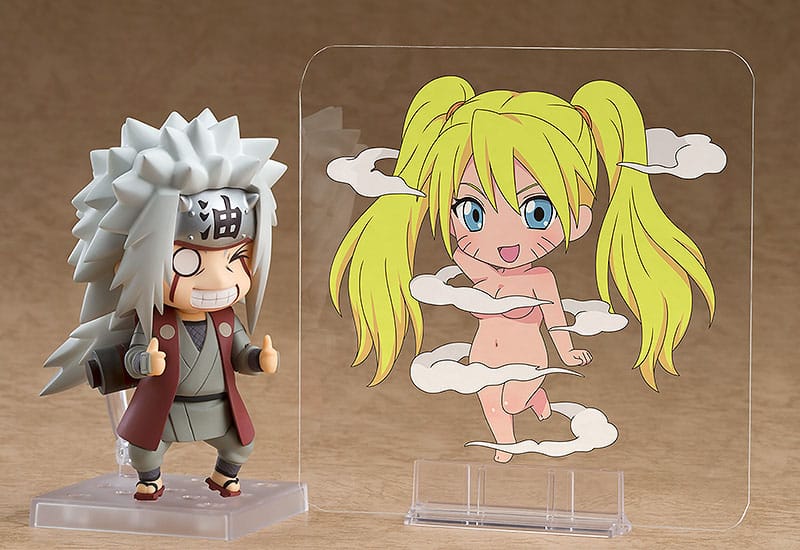 Naruto Shippuuden Nendoroid PVC Figure Jiraiya & Gamabunta Set (re-run) 10 cm - AniMuchuu