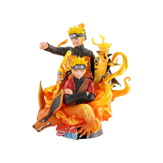 Naruto Shippuden Petitrama DX PVC Mini Statue Naruto 01 15 cm - AniMuchuu