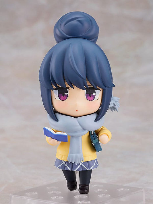 Laid-Back Camp Nendoroid Figure Rin Shima: School Uniform Ver. 10 cm - AniMuchuu
