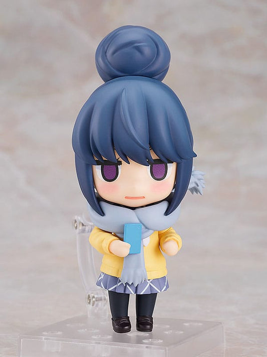 Laid-Back Camp Nendoroid Figure Rin Shima: School Uniform Ver. 10 cm - AniMuchuu