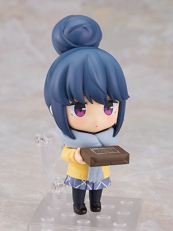 Laid-Back Camp Nendoroid Figure Rin Shima: School Uniform Ver. 10 cm - AniMuchuu