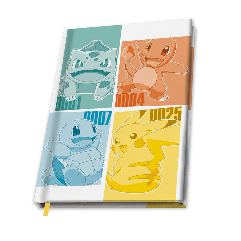 Pokemon A5 Notebook - Kanto Starters - AniMuchuu