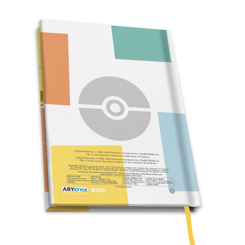 Pokemon A5 Notebook - Kanto Starters - AniMuchuu
