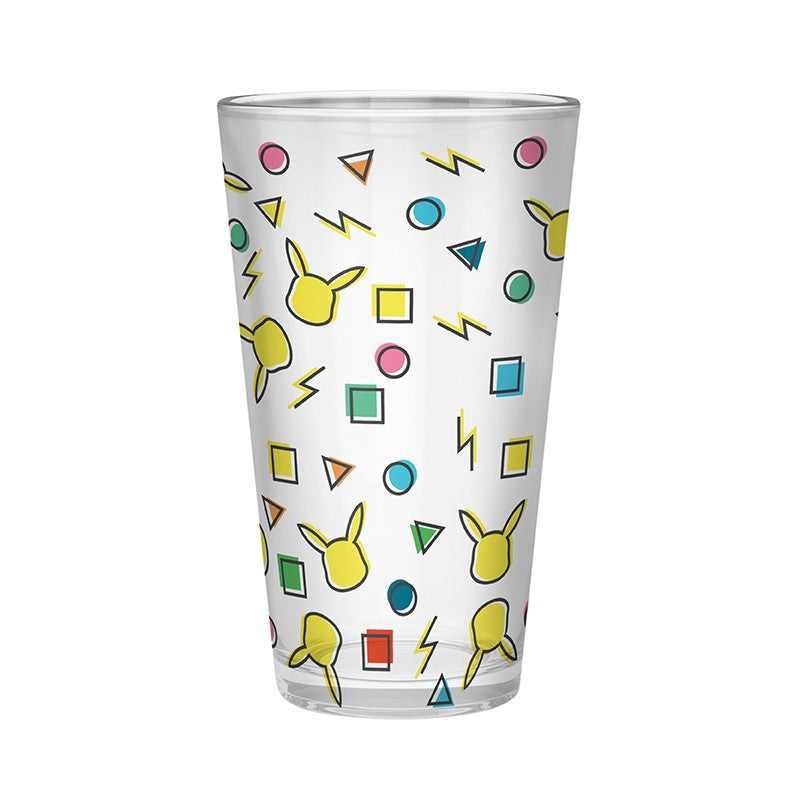 Pokemon Large Glass 400 ml - Pikachu Pattern - AniMuchuu
