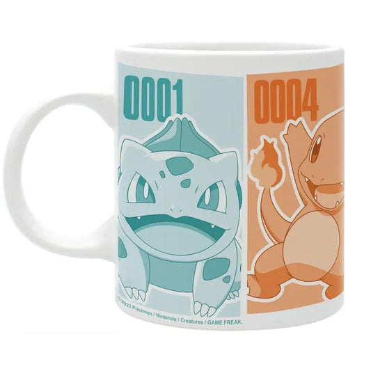 Pokemon Mug 320ml - Pikachu & Kanto Starters - AniMuchuu
