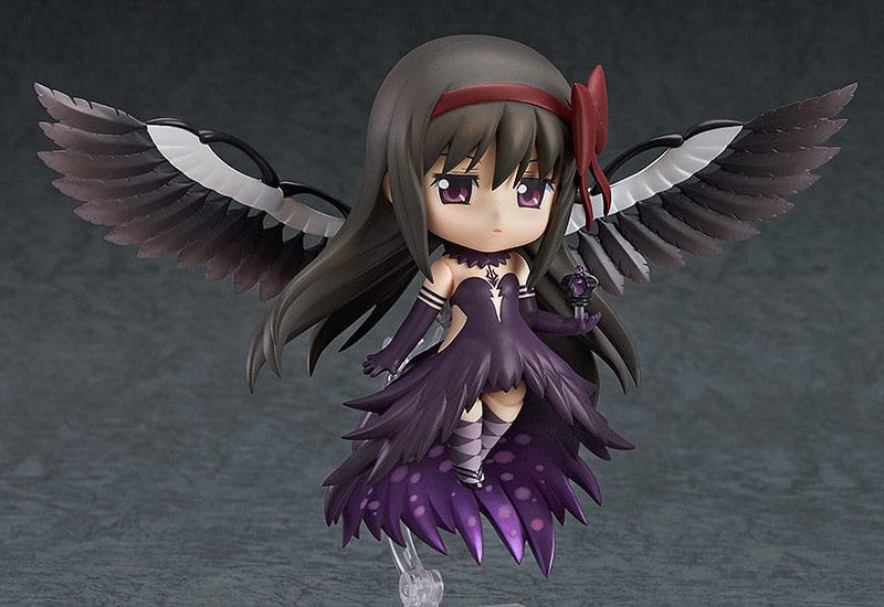 Puella Magi Madoka Magica Rebellion Nendoroid Figure Devil Homura 10 cm (re-run) - AniMuchuu