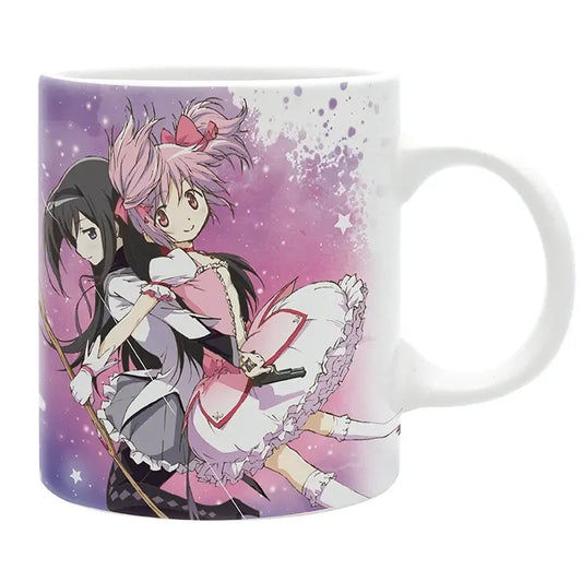 Puella Magi Madoka Magica Mug 320ml - Madoka & Homura - AniMuchuu