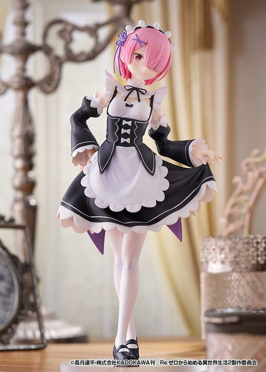 Re:Zero Starting Life in Another World Pop Up Parade PVC Statue Ram L Size 22 cm - AniMuchuu