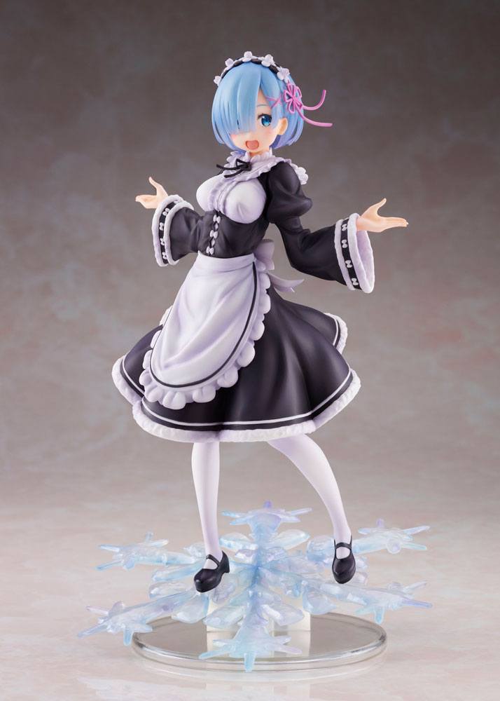 Re:Zero - Starting Life in Another World AMP PVC Figurine Rem Winter Maid Ver. 18 cm - AniMuchuu