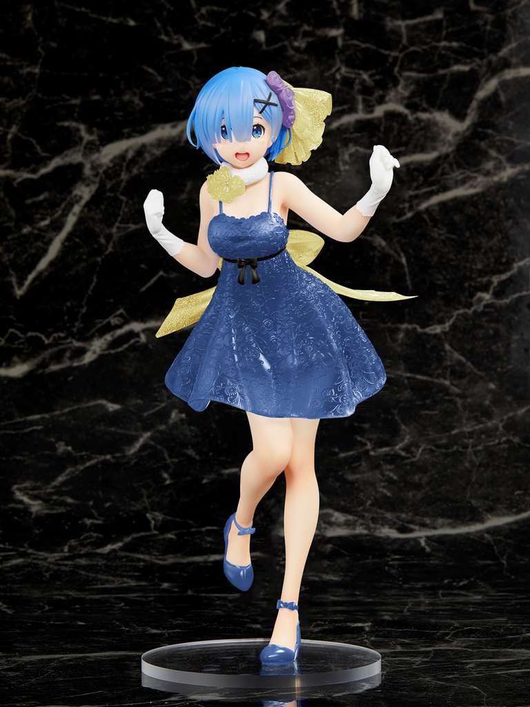 Re:Zero Precious PVC Statue Rem Clear Dress Ver. Renewal Edition 23 cm - AniMuchuu