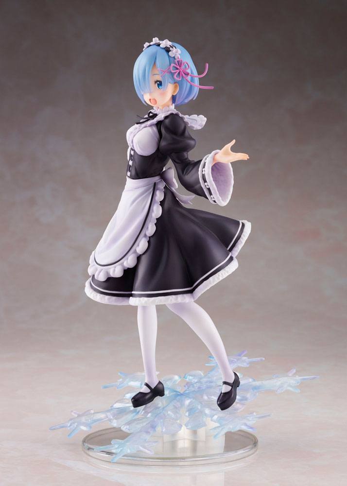 Re:Zero - Starting Life in Another World AMP PVC Figurine Rem Winter Maid Ver. 18 cm - AniMuchuu