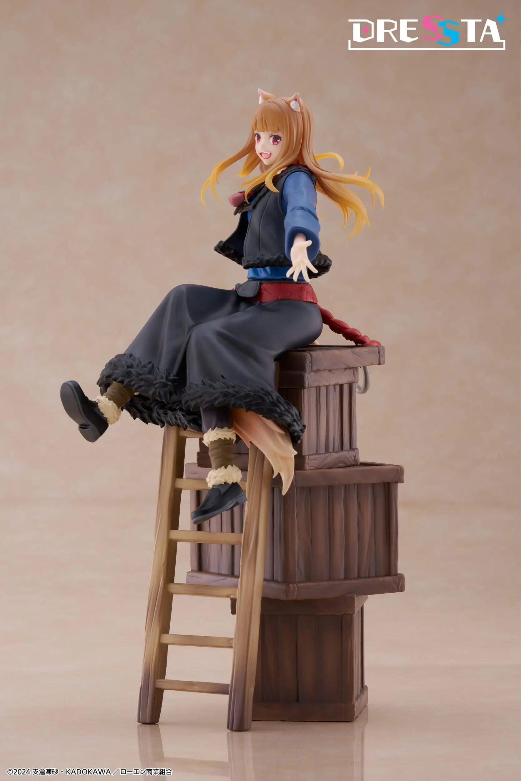 Spice and Wolf: Merchant Meets The Wise Wolf Dressta PVC Statue Holo 24 cm - AniMuchuu