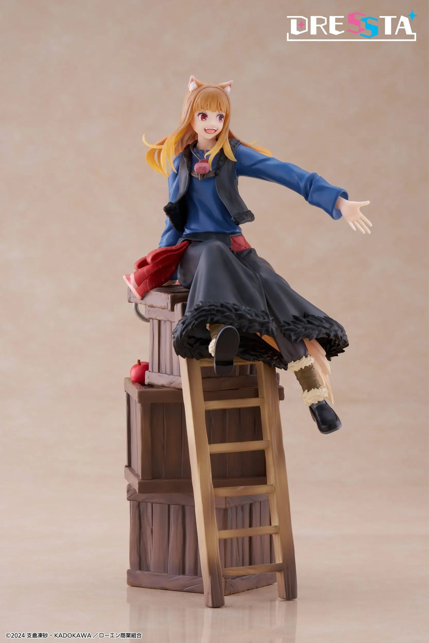 Spice and Wolf: Merchant Meets The Wise Wolf Dressta PVC Statue Holo 24 cm - AniMuchuu