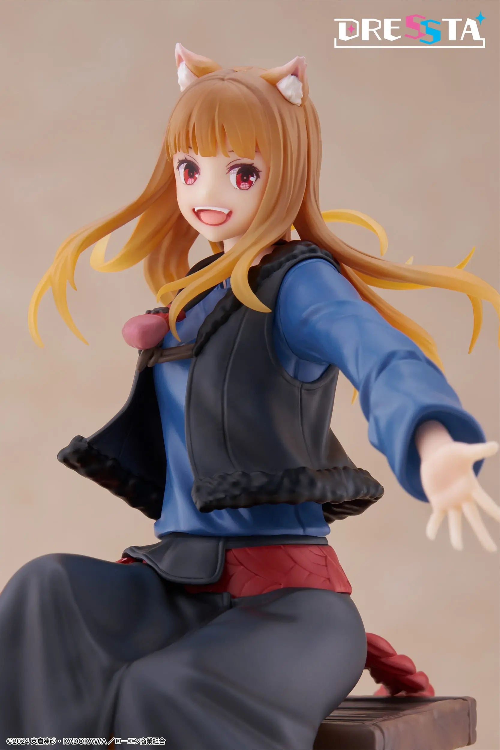 Spice and Wolf: Merchant Meets The Wise Wolf Dressta PVC Statue Holo 24 cm - AniMuchuu
