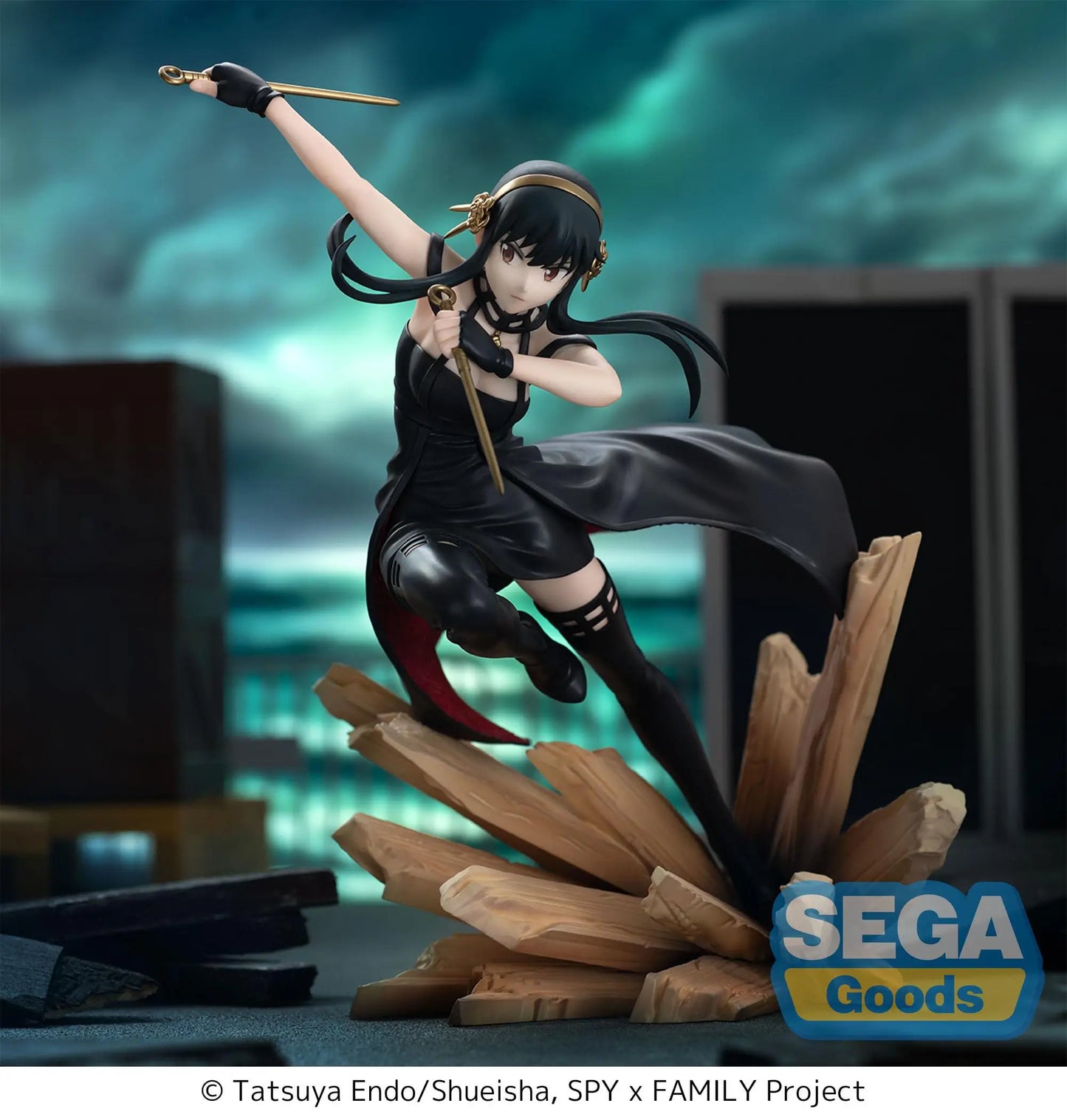 Spy x Family Luminasta PVC Statue Yor Forger Thorn Princess mission extend 19 cm - AniMuchuu