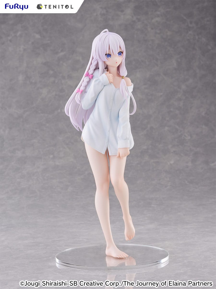 The Journey of Elaina Tenitol Tall PVC Statue Elaina Shirt Ver. 30 cm - AniMuchuu
